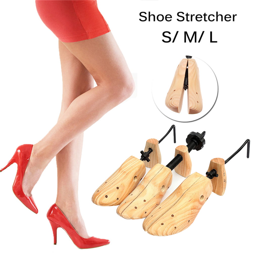 2019 Unisex Women Men Wooden Adjustable 2-way Shoe Stretcher Shaper Expander US 