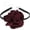 Dark Red, variant on Flower Chokers Necklace for Women, Large Velvet Adjustable Floral Necklaces Accessories Wedding Prom