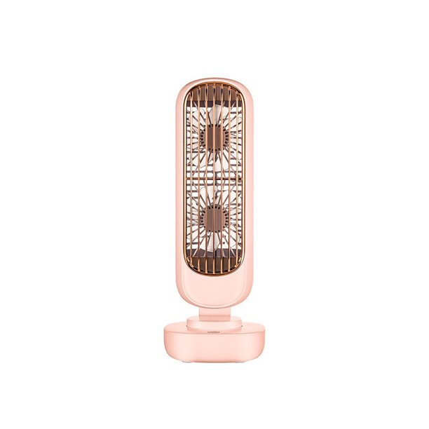Toystoory Ventilador eléctrico recargable de escritorio, enfriador de verano de bajo ruido ajustable, ventiladores de viento fuertes y potentes, Electrodomésticos Rosado Toystoory HA064562-03B