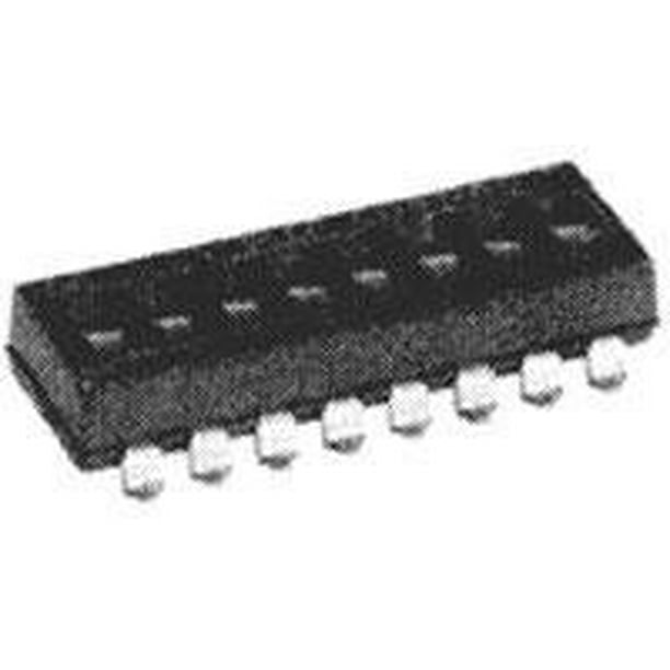 DIP Switches / SIP Switches SPST 5P FLUSH SLIDE SMT DIP SWITCH (500