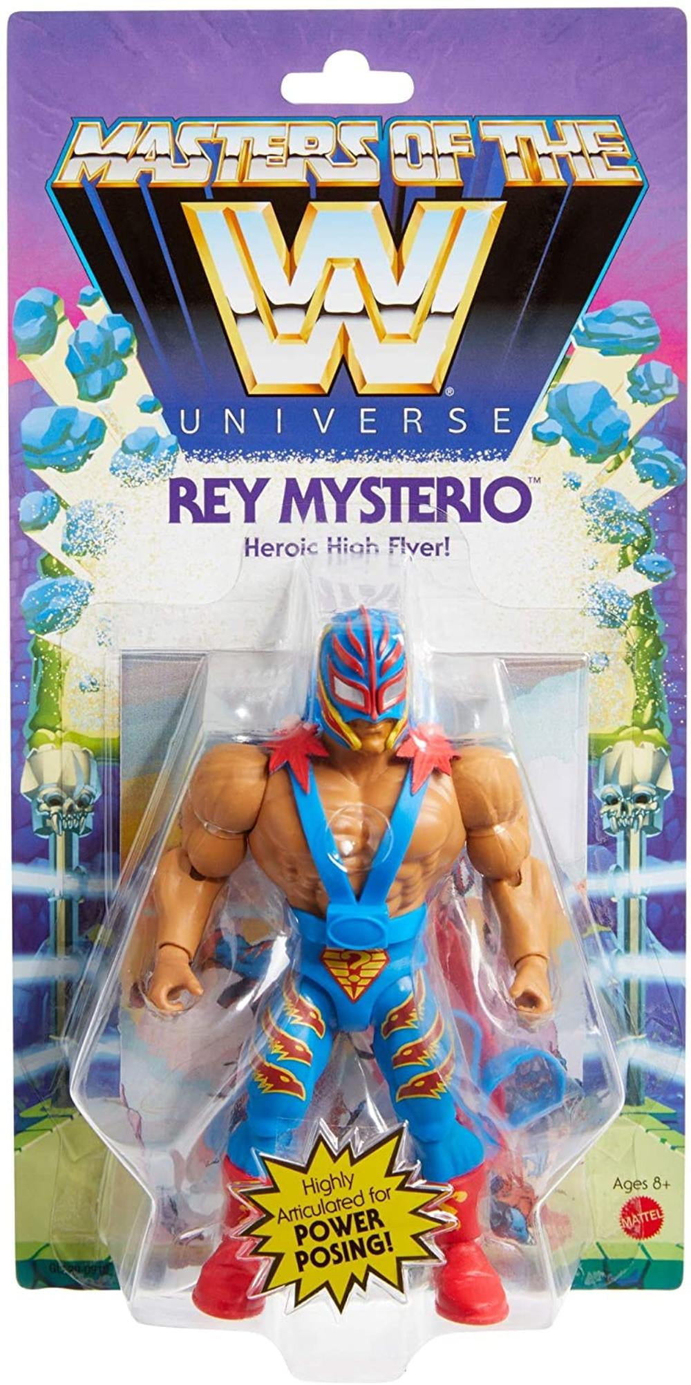 Motu Masters of the Universe WWE Rey Mysterio figure NEW 