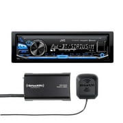 JVC KD-X330BTS In-Dash Digital Media Car Stereo w/ Pandora, iPhone connectivity w/ included SiriusXM Tuner