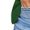 Green, variant on Womens T Shirts Summer Tops 2025 Plus Size Short Sleeve Lapel Relaxed Fit Lightweight Tees Tshirts Shirts for Women