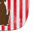 thumbnail image 3 of Patriotic USA Chocolate Labrador Baby Bib, 3 of 3