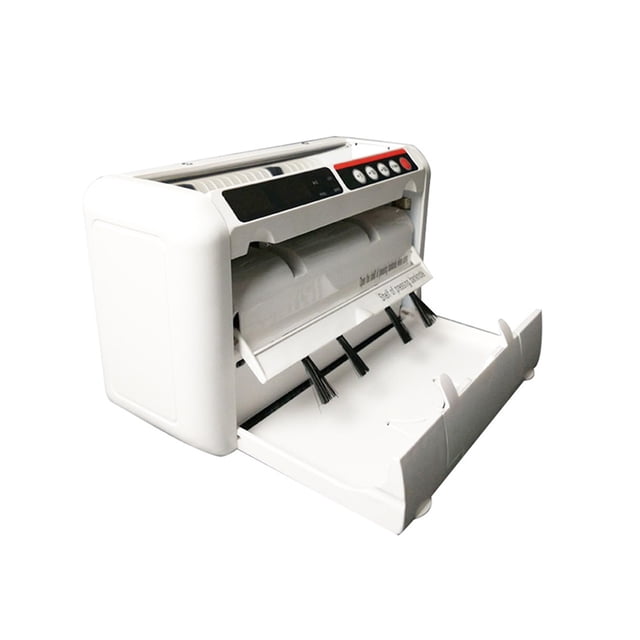 Bill Money Counter, UV/MG Counterfeit Detection, Add Mode, LCD Display Fast Counting Speed Bill Counting Machine With Leather Bag ,User Friendly