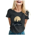 thumbnail image 2 of iTNHFP Hauts d'Été pour Femmes T-Shirt Graphique Oktoberfest Tendance Décontracté Manches Courtes, 2 of 4