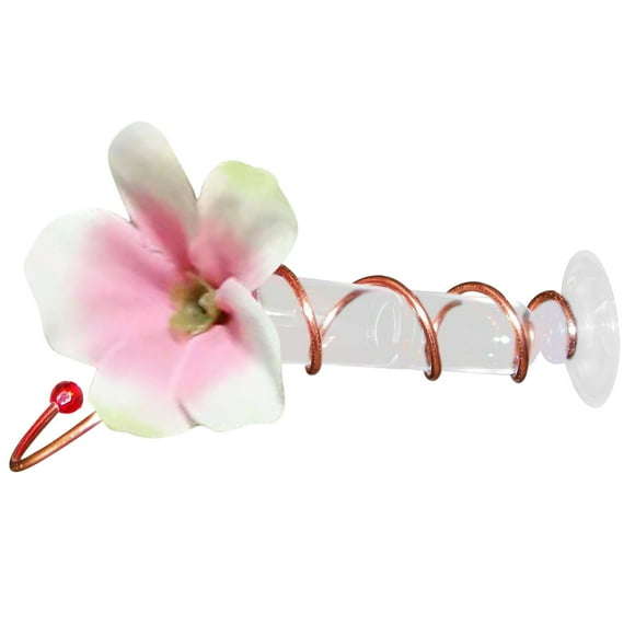 Bird Feeders for Outside Hanging, Pole Feeder Garden Art Yard Decoration Feeder Hanging Bird Flower Bird Patio & Garden, Bird Feeders