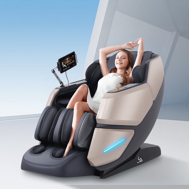 MassaMAX MT339 Full Body Massage Chair, 4D Back Therapy, Electric