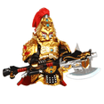 thumbnail image 2 of HOT Gold Army Knights s Mini Action Figures Set Model accessory s kids DIY Toys S115, 2 of 4