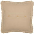 thumbnail image 5 of VHC Brands Burlap Natural Tan Euro Sham, Euro-26x26, 5 of 6
