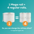 thumbnail image 3 of Angel Soft 2-Ply Toilet Paper, 12 Mega Rolls, 320 Sheets Per Roll, 3 of 11