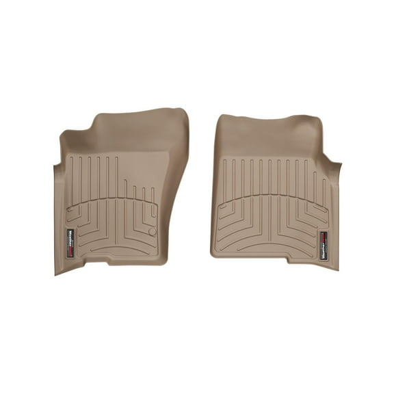 WeatherTech Custom Fit FloorLiners compatible with Mercedes ML-Class, ML 55 AMG - 1st Row (Driver & Passenger), Tan