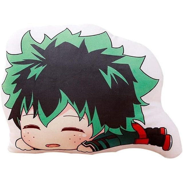 Cojín de dibujos animados YONGSHENG My Hero Academia Midoriya Izuku almohada de felpa