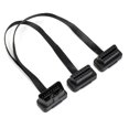 thumbnail image 1 of Conector de cable OBD2, adaptador de conector de cable de extensión de diagnóstico convertido 2 en 1 para coche OBD2 de 16 pines, 1 of 4