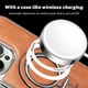 thumbnail image 4 of Invisible Stand Phone Case For iPhone 11 12 13 14 15 Pro Max Business Leather Holder Cover Magsafe For IPHON 13 Pro 14 15 Promax, 4 of 5