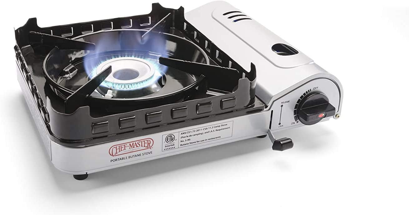 for sale online 911 CS GLOWMASTER Portable Butane Gas Stove With Case butane Not Included 