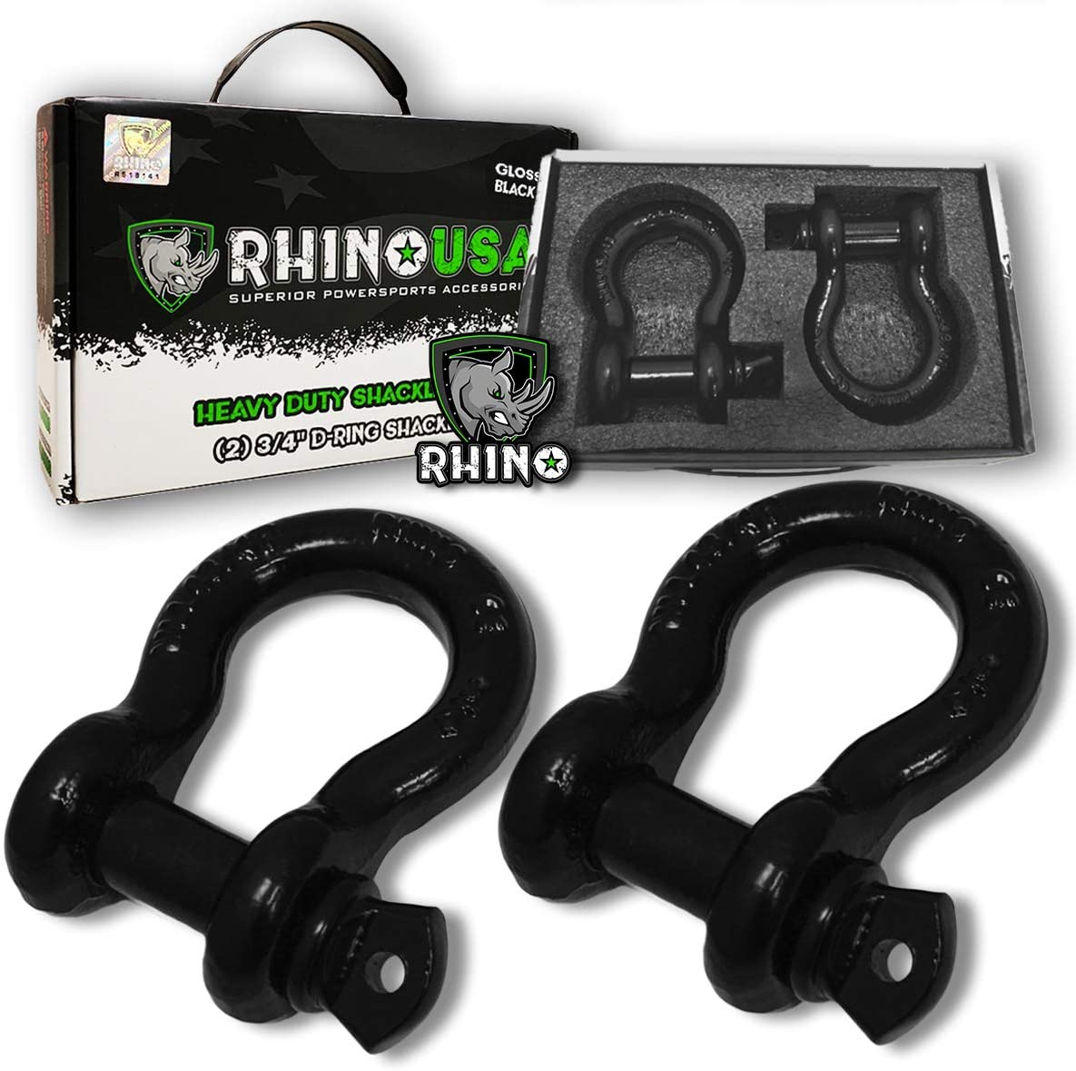 Heavy Duty Towing D Ring Shackle Set that Fits Most Vehicles Walmart