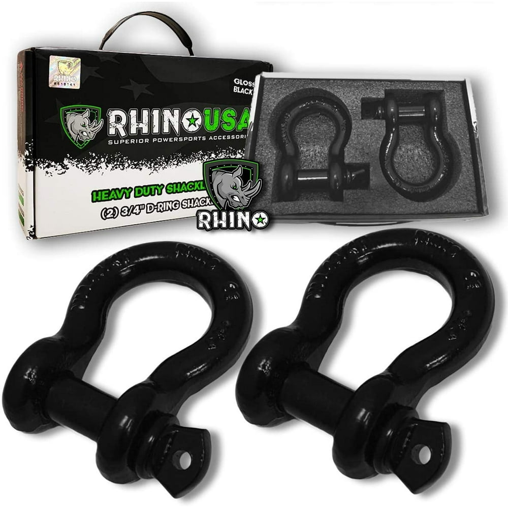 Heavy Duty Towing D Ring Shackle Set that Fits Most Vehicles Walmart