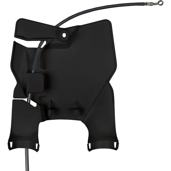 UFO Black Stadium Number Plate w/Fork Guards (KT04099-001)