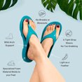 thumbnail image 2 of RockDove Women's Casual Flip Flops Slipper, Soft Waterproof Beach Slides, 2 of 7