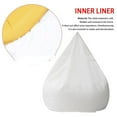 thumbnail image 6 of Bean Bag Chair Inner, Multi-function Foam Particles Protection Inner Bag, Lazy Bean Bag Sofas Inner Lining, Liner No Filler Bean Bag Insert Replacement, Easy to Organize and Clean, 6 of 6