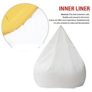 Bean Bag Filler,Bean Bag Stuffing,Bean Bag Inner Liner,Big Bean Bag Refill,Easy Cleaning Bean Bag Insert Replacement Cover For Bean Bag Chair, Zipper Opening