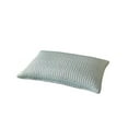 thumbnail image 2 of pstuiky Funda de almohada de seda fresca de color liso para dormitorio de estudiantes cama doble, 2 of 7