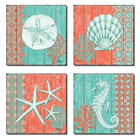 4 lovely teal and