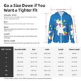 thumbnail image 6 of Goofa Cool Unicorn Star Golden Printed Women's UPF 50+ Sun Protection Hoodie Jacket Lightweight Long Sleeve Sun Shirt for Women with Pocket Hiking Outdoor-X-Large, 6 of 9