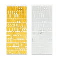 thumbnail image 3 of Hello Hobby Alphabet Stickers, Black/Gold/Silver Block, Letter Icons, 732 Count, 3 of 6