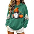 thumbnail image 3 of DIOAZUD Halloween Sweatshirts for Women Plus Size Ghost Graphic Pullover Hoodies Vintage Loose Fit Long Sleeve Sweater Tops Halloween Clothes, 3 of 6