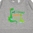 thumbnail image 3 of Inktastic My Gammy Loves Me Grandson Dinosaur Baby Sweatshirt, 3 of 4