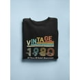 thumbnail image 3 of 40 Awesome Vintage Years Sweatshirt Men -Image by Shutterstock, Male Small, 3 of 4