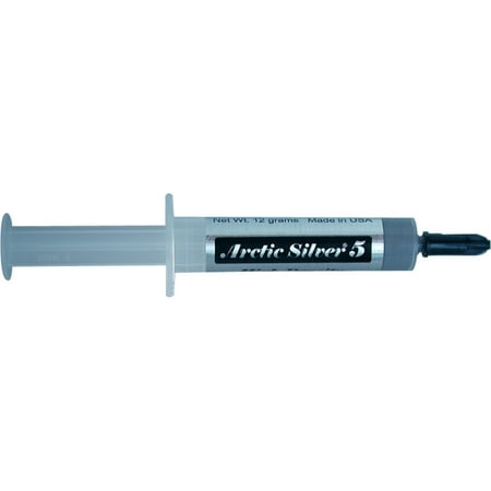 UPC: 0832199001021 | Arctic Silver 5 High-Density Polysynthetic Silver Thermal Compound AS5-12G
