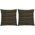 thumbnail image 2 of SAFAVIEH Ryder Pillow Set of 2 Black, 2 of 2