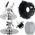 thumbnail image 1 of for & Osterizer Blender Ice Blades 4980 4961 Gasket Coupling Stud Slinger Pin Kit, 1 of 5