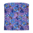 thumbnail image 7 of Zedker Women's Floral Tube Tops Ruffled Strapless Bandeau Sleeveless Loose Holiday Style Multicolor Plus XXL, 7 of 7