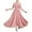 ZA-Pink-kids birthday outfits, variant on MKOSPLRT Bridesmaid Dress Cross Strap Halter Flower Girl Dress Chiffon Bridesmaid Dress Solid Elegant Prom Gowns 8-13 Years