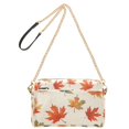 thumbnail image 2 of FORMRS Women Crossbody Purse with Chain Strap Vegan Leather Shoulder Handbag, Orange Autumn Leaves, 2 of 7