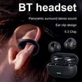 thumbnail image 5 of T7500 Open Ear Headphones Wireless Clip-On Earphones With Built-in Mic Bone Conduction Touch Control Headphones For Sports, 3 Colors Available, 5 of 9