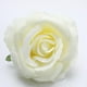 thumbnail image 3 of Cabeza de rosa artificial, accesorio de decoración para bodas, color blanco leche leche blanca, 3 of 9
