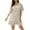 A-Beige, variant on Jinhomg Womens Loose Summer Dress Elegant Ditsy Floral Print Ruffle Mini Dresses Plus Size Comfy Short Sleeve V-Neck Casual Dress Gray XL