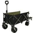 thumbnail image 3 of Collapsible Folding Wagon 300L,49" Extra Long Collapsible Wagon with Tailgate, All-Terrain 7"x 4" Big Wheels,Beach Wagon Cart Heavy Duty 400LBS Foldable Foldable Beach Wagon for Garden Sports Camping, 3 of 9