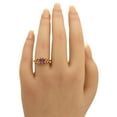 thumbnail image 6 of 18K Gold Over Brass Natural Amethyst - Brazil Ring s.6 Jewelry RM-1761 TGR1029_B_6, 6 of 6
