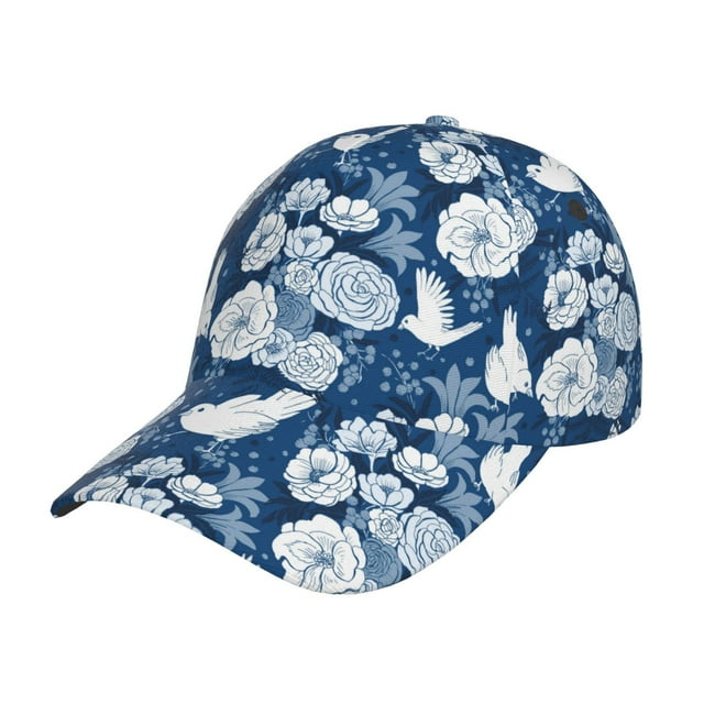 Balery Rose Flowers Gorra de béisbol de tamaño ajustable para correr, entrenar y actividades al aire libre. Gorra de papá para todas las estaciones.