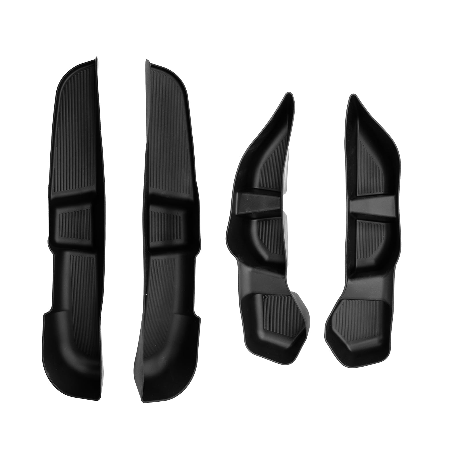 Door Side Storage Tray for 2022-2025 Ford Maverick Side Door Storage Box Car Side Organizer Phone Pocket Silicone Front & Rear 4PCS Maverick Accessories
