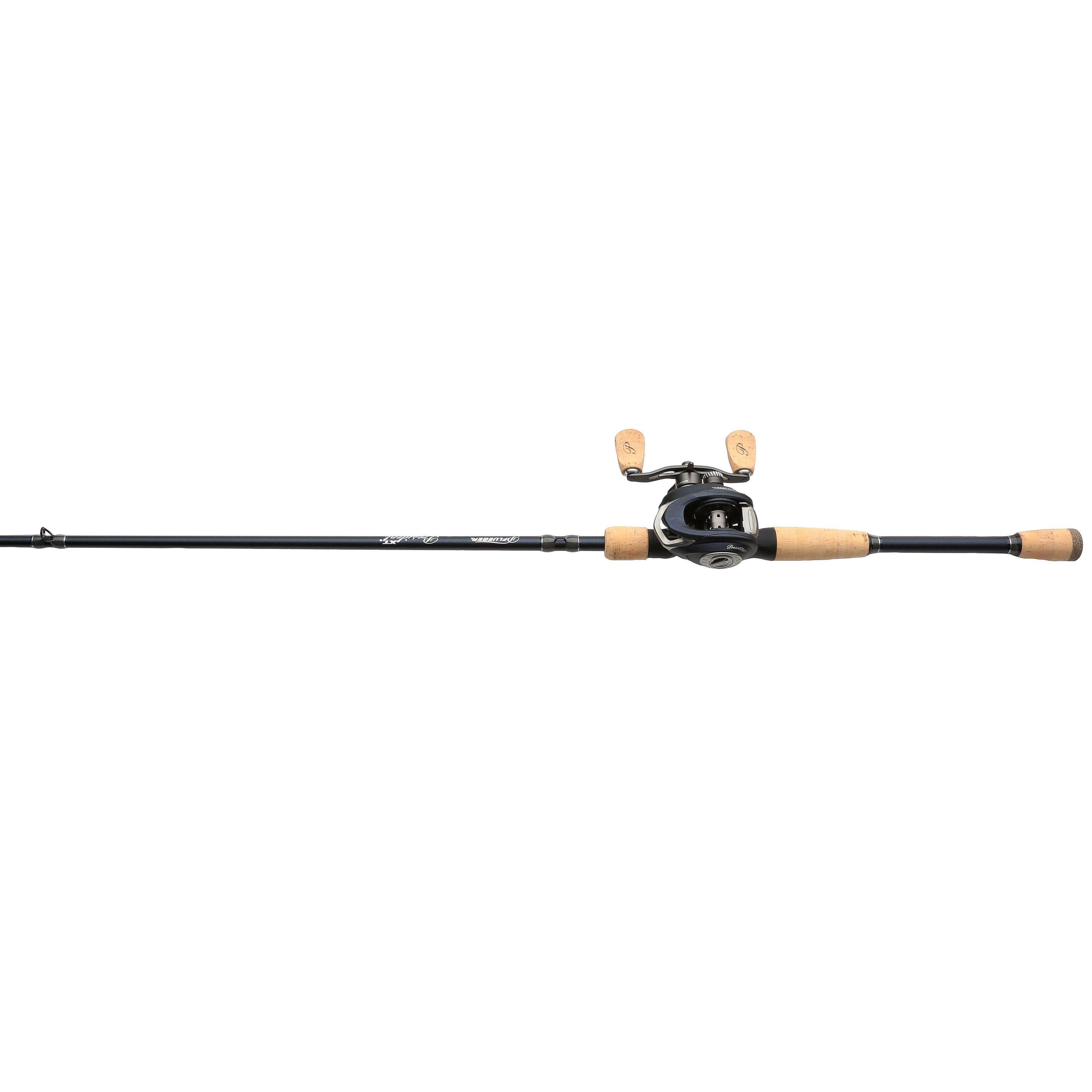 Pflueger President XT Baitcast Fishing Combo, 7' Medium Heavy Rod, Right-Handed Reel