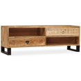 thumbnail image 1 of vidaXL TV Cabinet Solid Mango Wood 120x30x40 cm, 1 of 5
