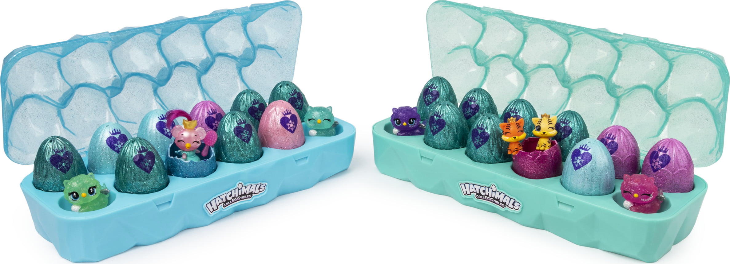 Hatchimals Colleggtibles Royal Snowball Jewelry Blue Box 12-Pack 