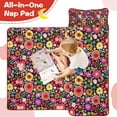 thumbnail image 4 of Pioneer Flower Floral Print Pattern Toddler Nap Mats for Kids Preschool,Sleeping Mat Bag or Kids,Toddler Sleeping Bag,Toddler Nap Mat or Daycare, 4 of 6